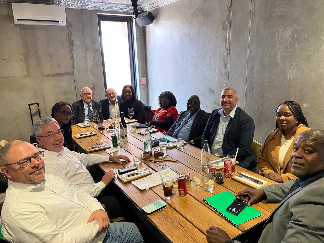 Business strategy meeting